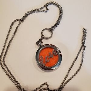 Love Diffuser Locket for Essential Oils w/ Chain